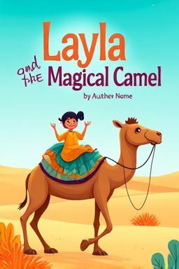 Cover of a children's book about a camel adventure