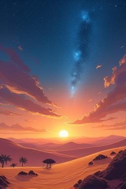 Cover of a fiction book titled 'Desert Voyage'