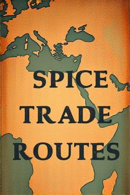Cover of a non-fiction book about spice trade history